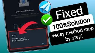 Fix Telegram Sorry 