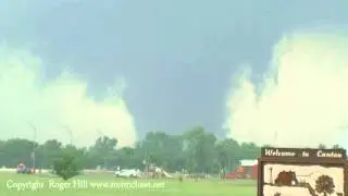 Violent Tornado near Canton, Oklahoma May 24, 2011