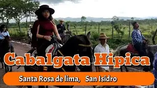Cabalgata hipica Comunidad Santa Rosa de lima, San Isidro #hipica #matagalpa #nicaragua