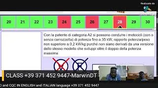 QUIZ PATENTE B IN ITALIANO ESAME MINISTERIALE