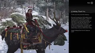 Assassin&rsquo;s Creed Shadows Free Holiday Gifts