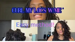 Discovered this easy curl method by @DrkNlvely …Thanks girl!