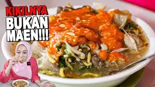 KIKILNYA TEBEL TEBEL BANGET!! EMPUK AMPE TULANGNYA!! MIE KOCOK IHSAN SADU!!