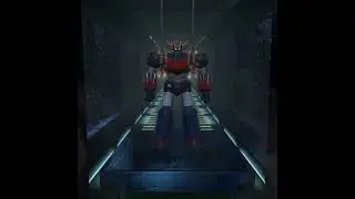 Megaton Musashi Wired: W | Crossover: UFO Robot Grendizer (intro to aerial mission)