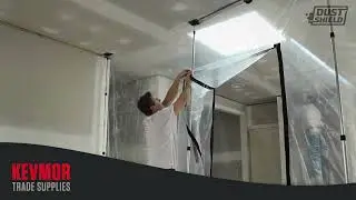 Learn how to use the Dust Shield - Temporary Wall System