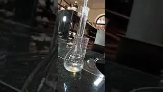 Chemistry titration in lab #Chemistry #titration #magic #experiments