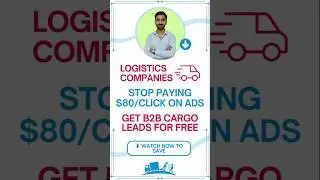 Logistics CEOs: Stop Paying $80/Click for Leads! 🚛💸 #logistics #seo #leadgeneration #shorts #ceo