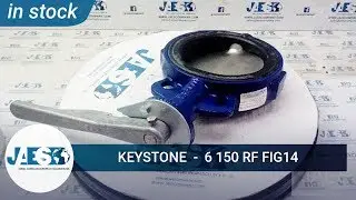 KEYSTONE 6 150 RF FIG14 (IN STOCK) Butterfly valve - Valvola a farfalla