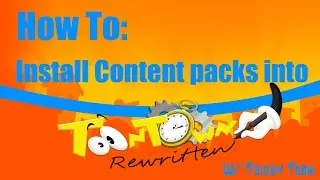 How To: Install Content Packs in TTR
