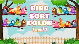 Bird Sort Color Level 1┃Complete Level┃Sorting Games