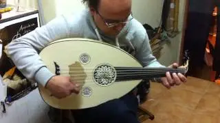 bayati semai of M.Khalife played by Walid on arabic oud of D.Rapakousios