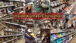 Inside Kumasi China mall 🇬🇭| let go shopping and tour | very cute and affordable items