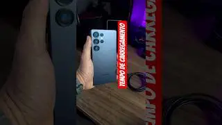 Tempo de carregamento do S25 ultra com carregador de 25 watts. #smartphone