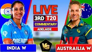Live: India Women vs Australia Women, 3rd T20 live | INDW vs AUSW | Live Cricket Score & Commentary
