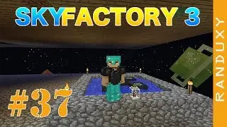 SkyFactory 3: Minecraft - Ep.37 - Increase grid power with water mills, and put a cow in a jar!