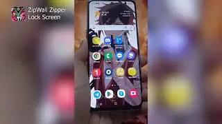ZipWall   Zipper Lock Screen