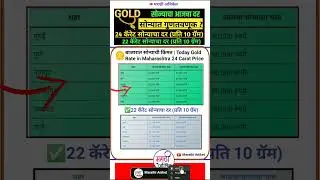 Good news for gold buyers, 24 carat gold price today | Today 24k Gold Rate