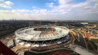 Olympic Stadium timelapse transformation