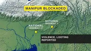 Manipur tense as blockade takes effect on supplies
