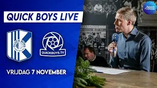 Quick Boys Live | 7 november 2025