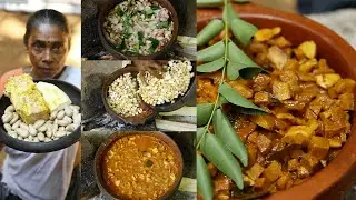 ഇറച്ചി കറി മാറി നിൽക്കും ചക്ക കൂഞ്ഞും ചക്കകുരു കറി | Jack Fruit Seeds - Jackfruit Core Curry