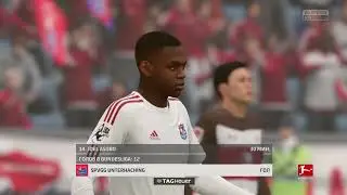 Санкт-Паули - Унтерхахинг FIFA 18 (17 тур чемпионата Германии Бундеслига)