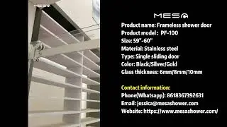 Black frameless shower door#showroom #showerdoors