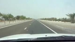 Drive to Liwa Oasis, UAE