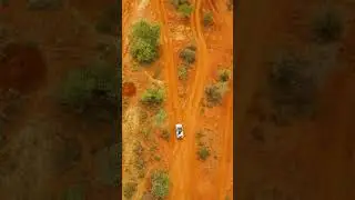 Overlanding on one of  the dustiest roads.