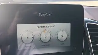 Adjusting the equalizer on your Mercedes-Benz
