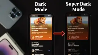 iPhone 14's/Pro Max: How To Enable DARKER MODE On iOS 16!