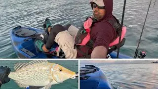 Dropshot in the lagoon of Mt Choisy.. Fishing beach Mauritius 2023