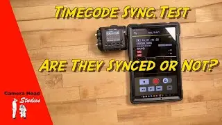 Timecode Sync. Test w/Tascam FR-AV2 & Tascam REC Connect App.