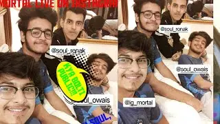 MORTAL LIVE ON INSTAGRAM AFTER WINNING PMCO WITH SOUL || RONAK, OWAIS, VIPER ||