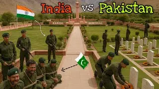 India 🇮🇳 Vs Pakistan 🇵🇰 | Kargil War Memorial - The Land Where Courage Lives Forever ❤️