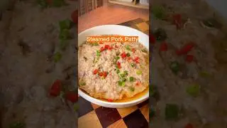 Свиная котлета на пару #китайскаяеда #гурман #китайскийрецепт
