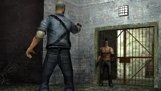 a showcase of the clunky shooting in manhunt