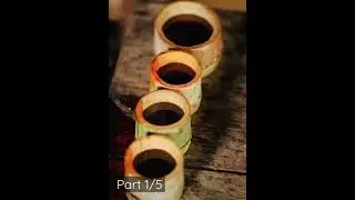 Part 1/5 - The ancient method of making Chinese Calligraphy Brush Pen #shorts  #fyp #ancient