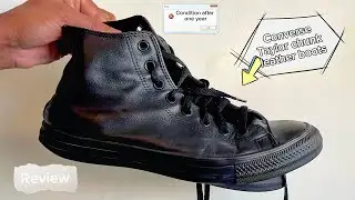 Converse Taylor Chunk Leather Black Review | Stylish & Durable