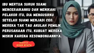 MERTUA SURUH SUAMI MENCERAIKANKU SETELAH JADI CEO, MEREKA TAK TAU AKULAH PEMILIK ASLI PERUSAHAAN ITU