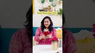How To Make Flowers Jhumka / Hoops Earrings for Haldi & Mehndi Function #sunitacreativeworld #diy