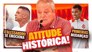 🔴⚪️ #INTER: TAPA DE LUVA DE ABEL EM BARCELLOS | D'ALE VAI AS L&Aacute;GRIMAS | MUDAN&Ccedil;AS NO TIME CONTRA O SP