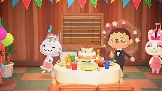 ACNH: Happy bday, Lolly! 🎉🎂🥳 (with voices!)
