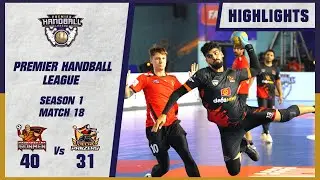 Maharashtra Ironmen vs Delhi Panzers | Highlights | Premier Handball League