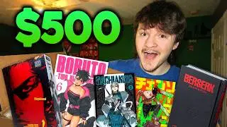 *НОВЫЙ* КОРОБКА ЗА 500 ДОЛЛАРОВ ОТ CRUNCHYROLL &mdash; КОЛЛЕКЦИЯ МАНГИ
