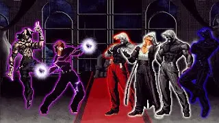[KOF Mugen] Orochi Element Kyo Vs Super Rugal Team