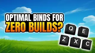 Try these key binds if you play Fortnite Zero Builds!