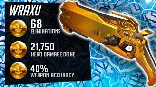 [Gold Rank] Wraxu Carry Reaper - 68 elims! [ Overwatch Season 31 ]