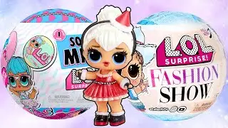 ASMR LOL Surprise Christmas Sooo Mini Fashion Dolls #unboxing