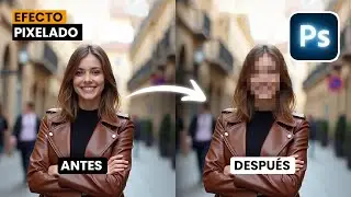 Como PIXELAR un ROSTRO EFICAZMENTE en Photoshop 💜
